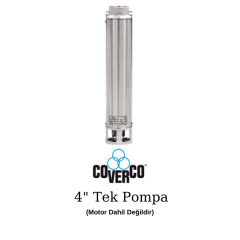 Coverco 4'' 7/24 Tek Dalgıç Pompa - 3 Hp